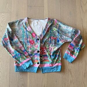 Colorful Printed Women's Sweater